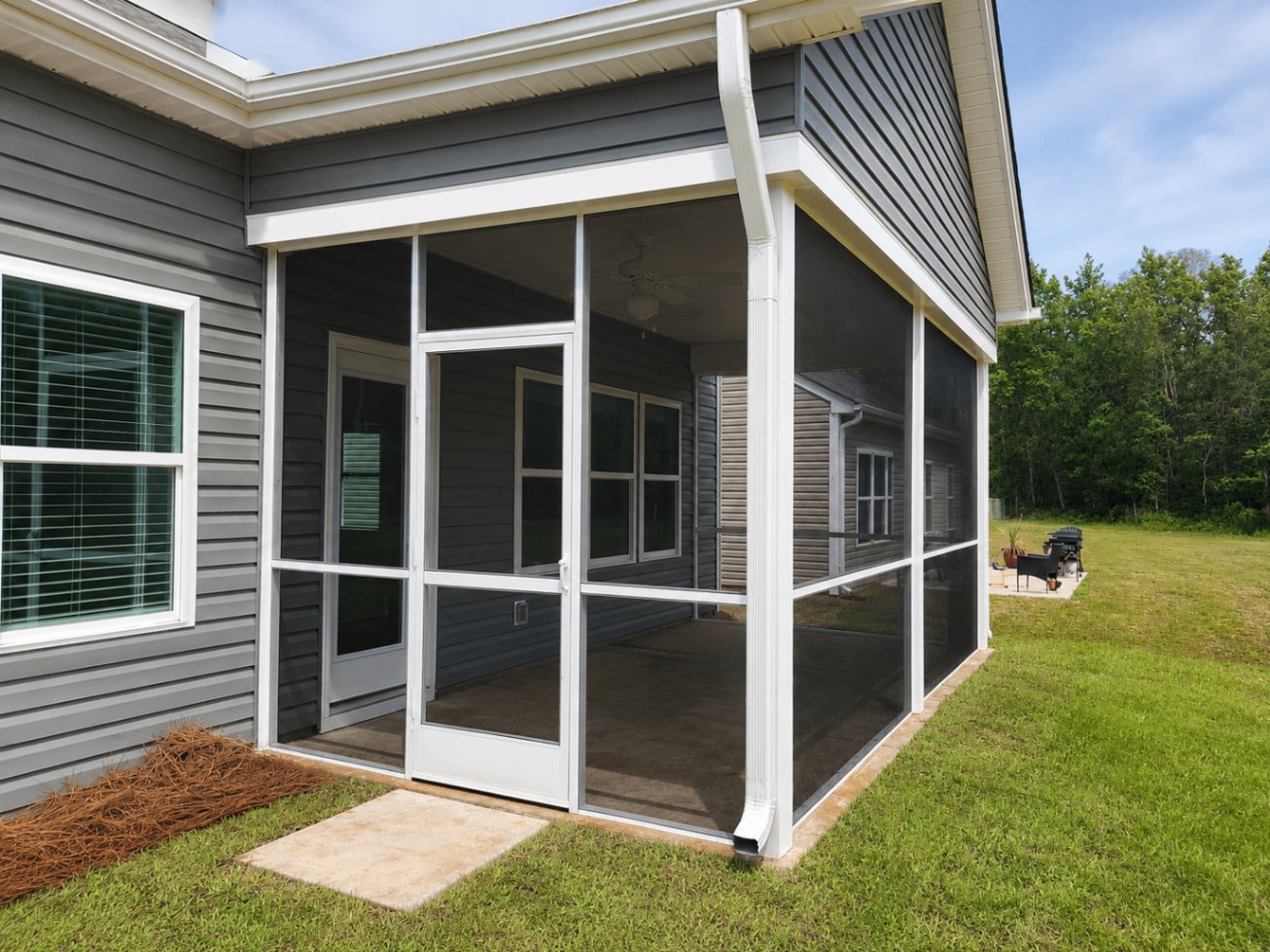 Porch screen repair in Charleston
