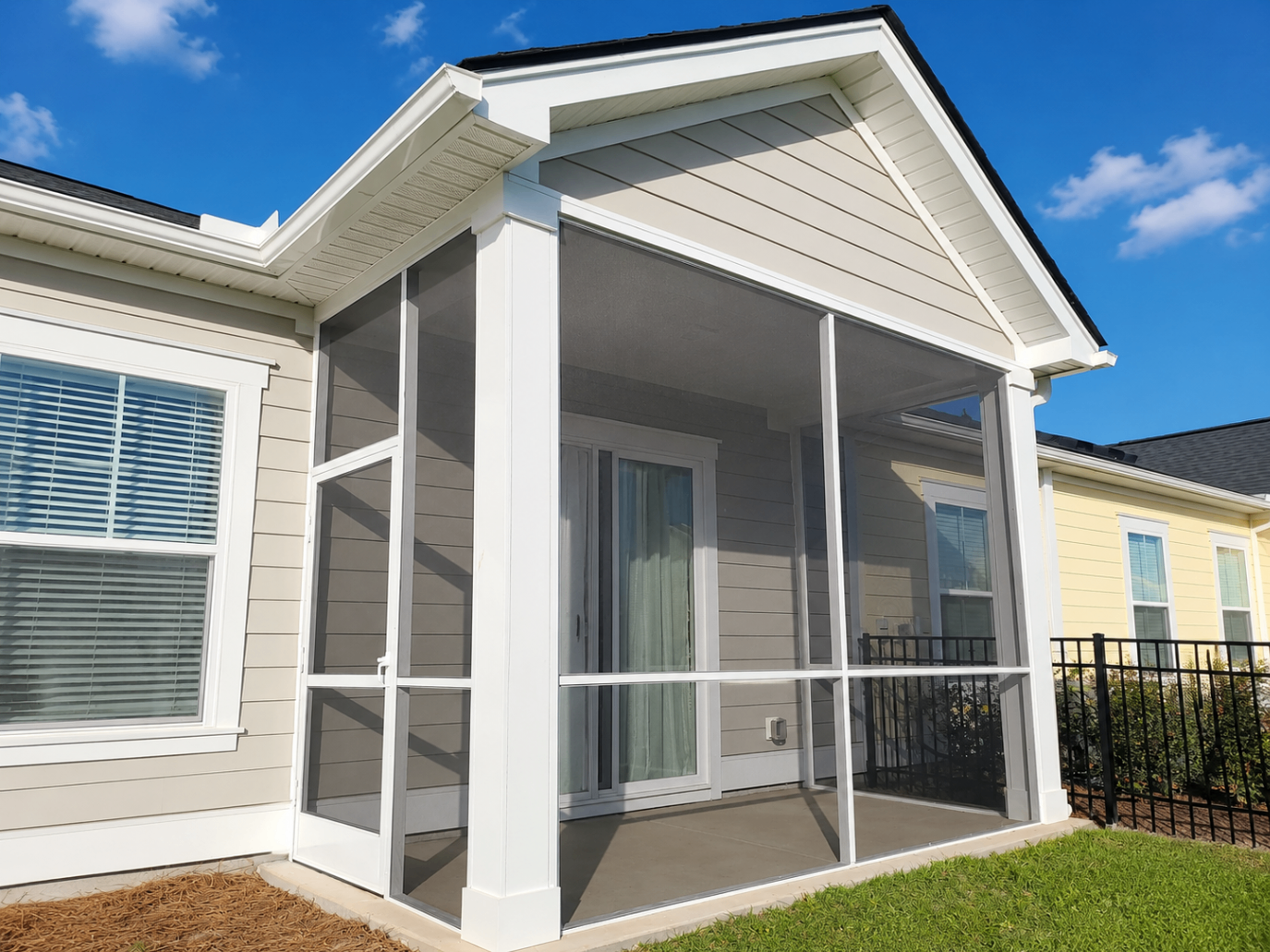 Outdoor home improvement project