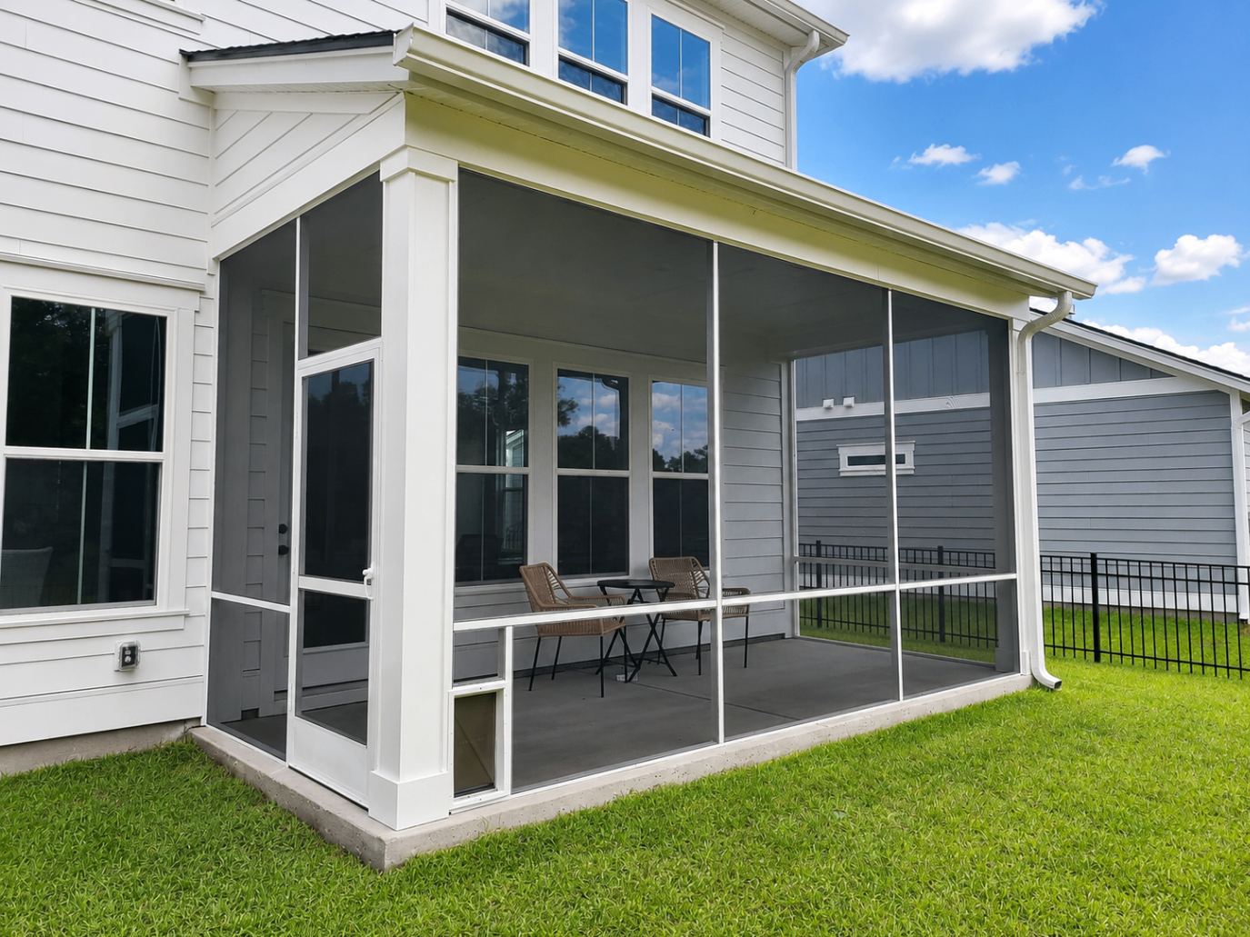 Screen porch built by Angel M Ayala Hernandez